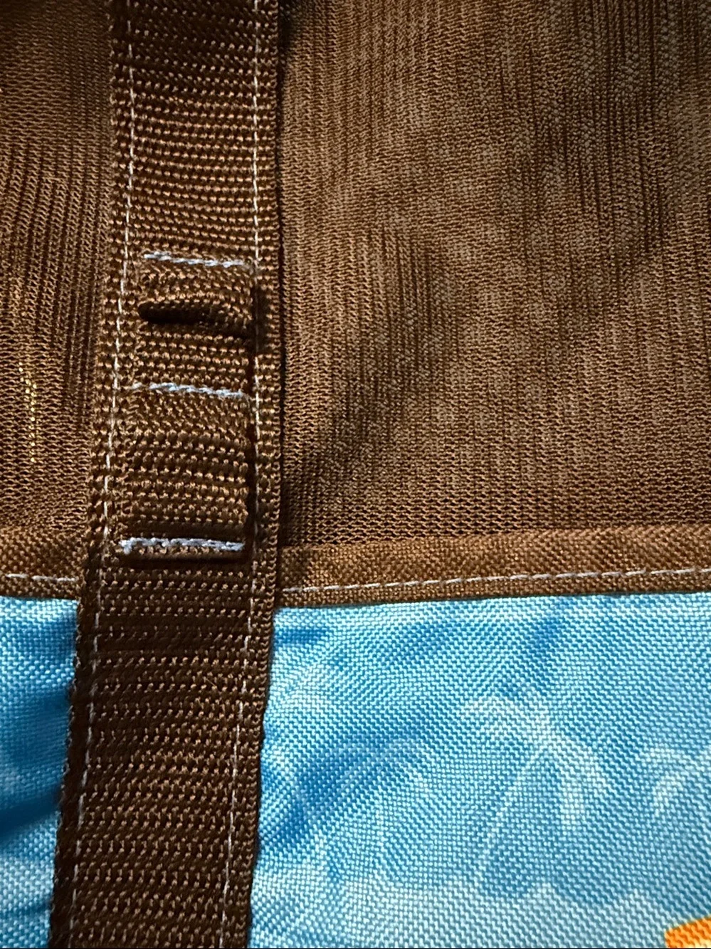 Disney Cruise Member Cruise DVC Blue & Black Tote Bag mesh upper, pool bag Goofy